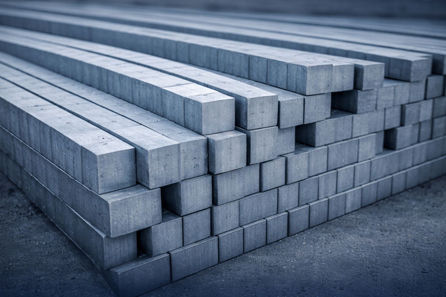 Steel billet semi-finished product