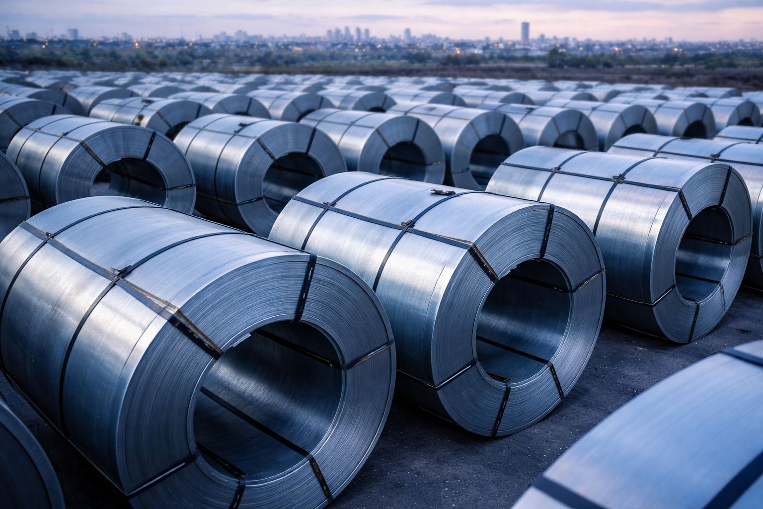 Steel coils flat rolled product